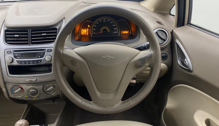 2013 Chevrolet Sail 1.2 LS ABS, Petrol, Manual, 29,743 km, Steering Wheel Close Up