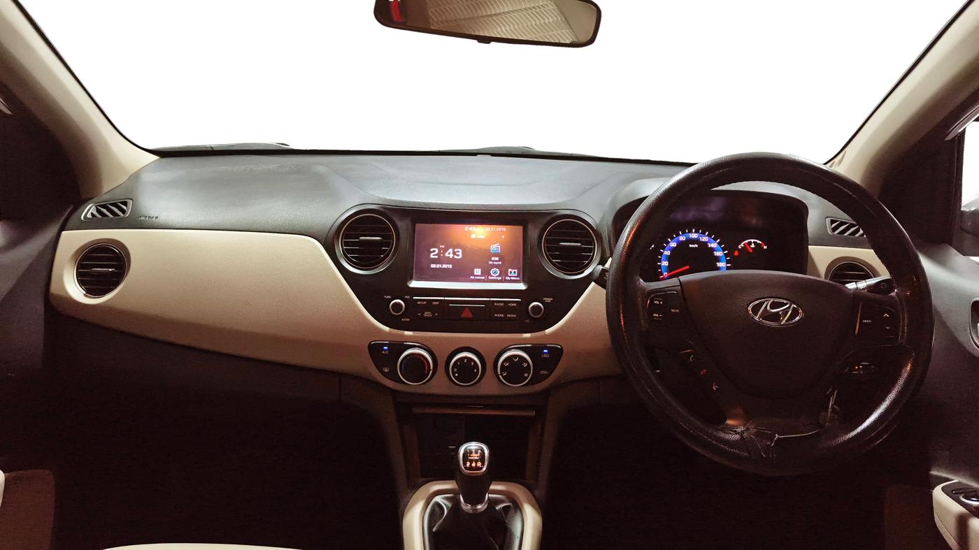 2017 Hyundai Xcent SX 1.2, CNG, Manual, 98,544 km, Dashboard