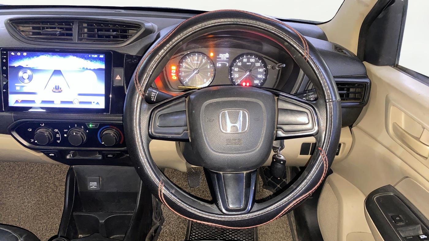 2022 Honda Amaze 1.2L I-VTEC E, Petrol, Manual, 92,983 km, Steering Wheel Close Up