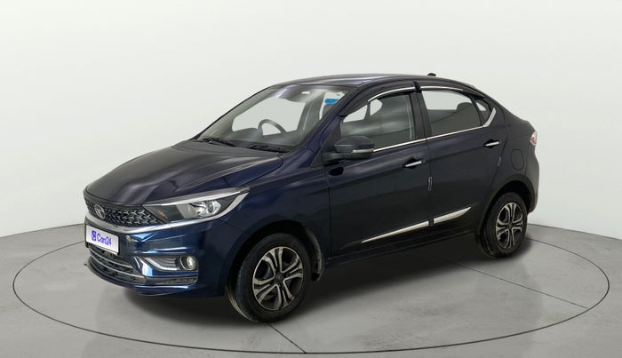 2022 Tata TIGOR XZ PLUS CNG, CNG, Manual, 52,939 km, Left Front Diagonal