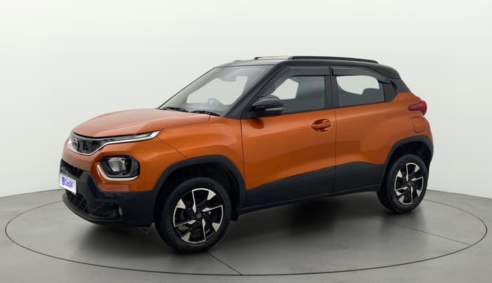 2022 Tata PUNCH CREATIVE AMT 1.2 RTN DUAL TONE, Petrol, Automatic, 20,806 km, Left Front Diagonal