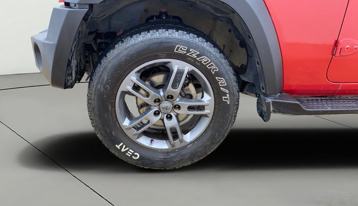 2021 Mahindra Thar LX PETROL HT 4WD AT, Petrol, Automatic, 25,244 km, Left Front Wheel