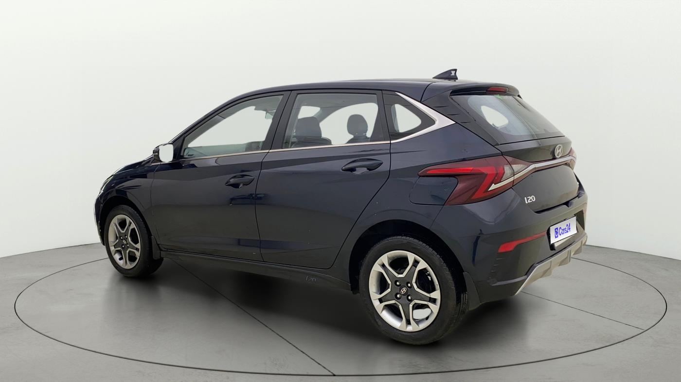 2024 Hyundai NEW I20 Sportz (O) 1.2 IVT, Petrol, Automatic, 19,261 km, Left Back Diagonal