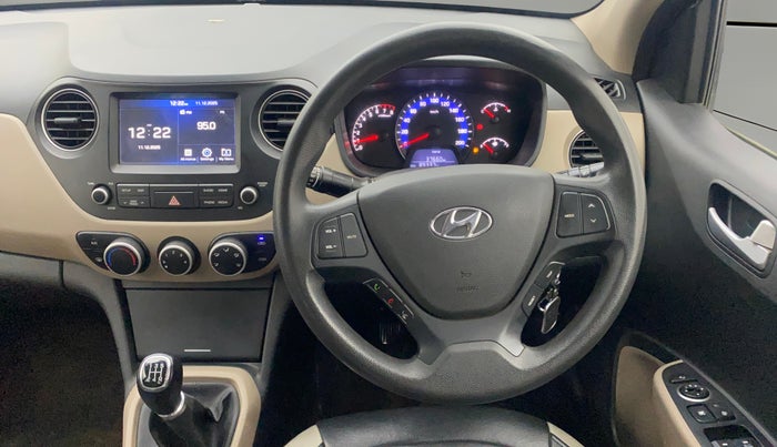 2017 Hyundai Xcent SX 1.2, Petrol, Manual, 89,335 km, Steering Wheel Close Up