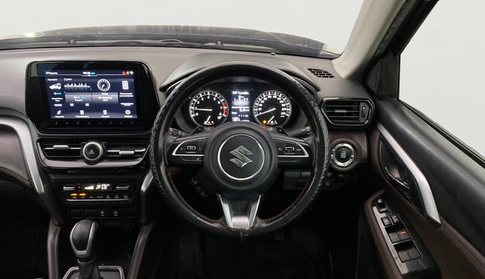 2023 Maruti Grand Vitara ALPHA SMART HYBRID AT, Petrol, Automatic, 92,996 km, Steering Wheel Close Up