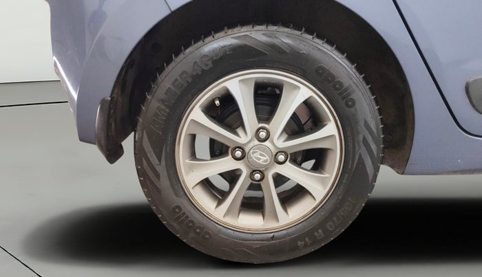 2015 Hyundai Grand i10 ASTA (O) 1.2 KAPPA VTVT, Petrol, Manual, 64,719 km, Right Rear Wheel