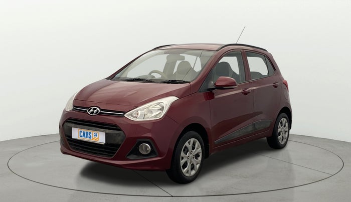 2016 Hyundai Grand i10 SPORTZ 1.2 KAPPA VTVT, Petrol, Manual, 24,027 km, Left Front Diagonal