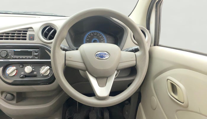 2017 Datsun Redi Go T (O), Petrol, Manual, 50,105 km, Steering Wheel Close Up