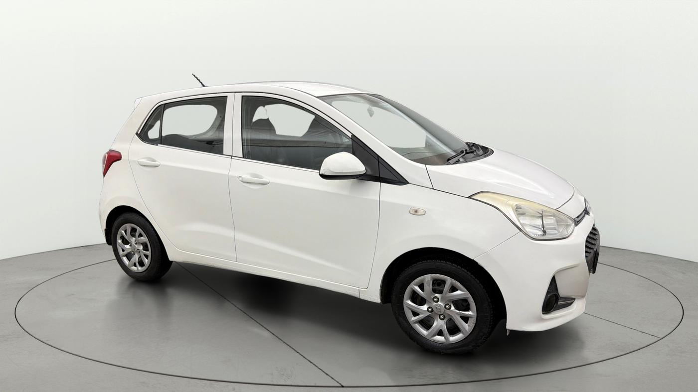 2017 Hyundai Grand i10 ASTA 1.2 KAPPA VTVT, Petrol, Manual, 96,012 km, Right Front Diagonal