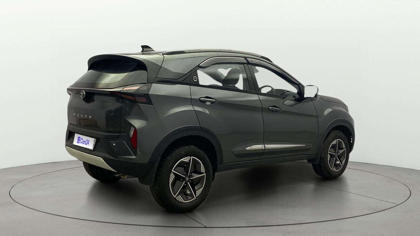 2023 Tata NEXON CREATIVE+ DCA 1.2 PETROL, Petrol, Automatic, 3,652 km, Right Back Diagonal