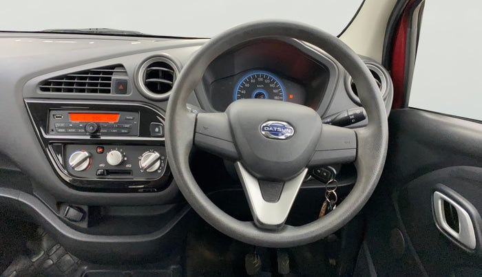 2018 Datsun Redi Go T(O) 1.0 AMT, Petrol, Automatic, 26,811 km, Steering Wheel Close Up