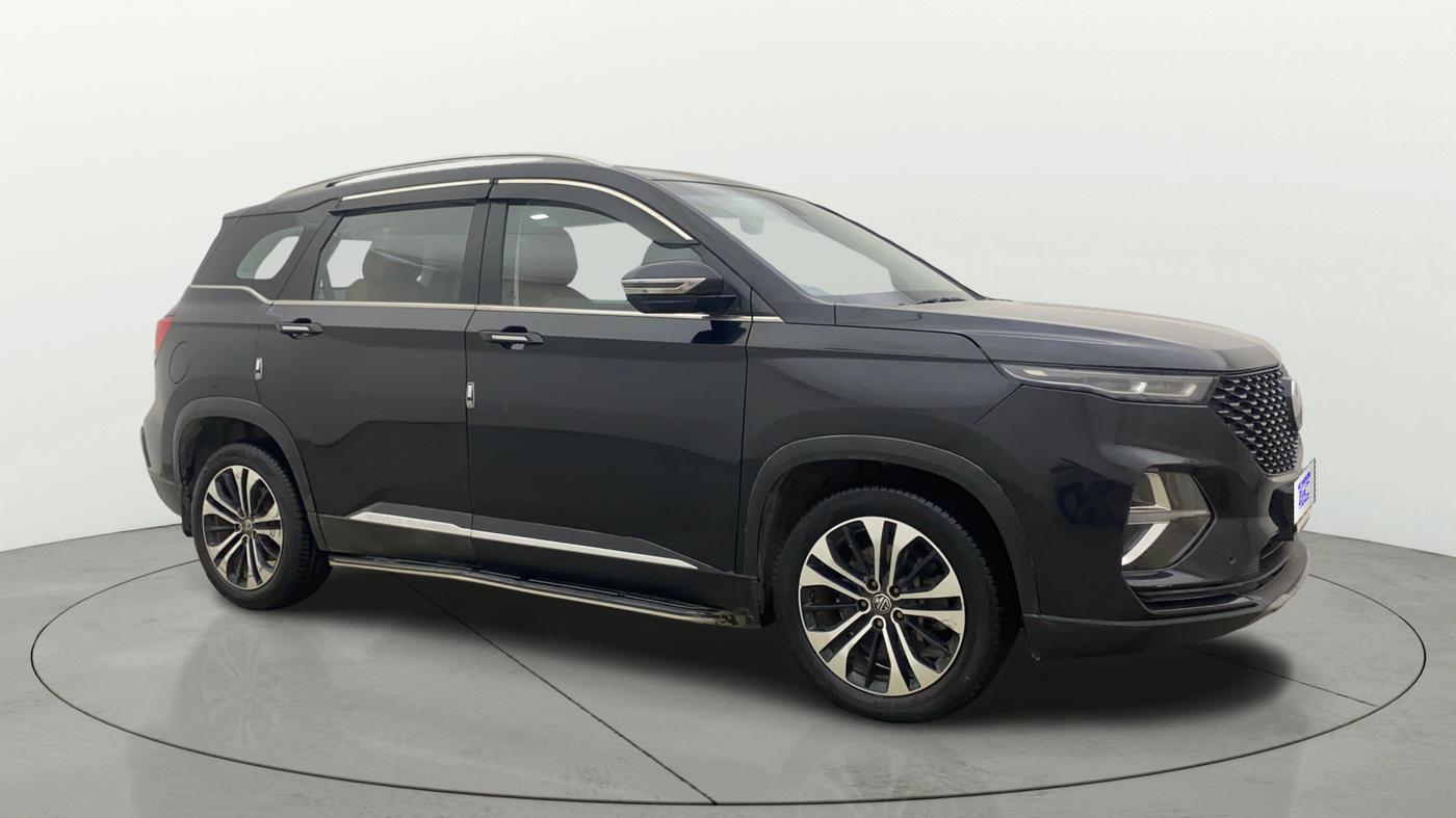 2022 MG HECTOR PLUS SHARP 1.5 PETROL TURBO CVT 6-STR, Petrol, Automatic, 56,089 km, Right Front Diagonal