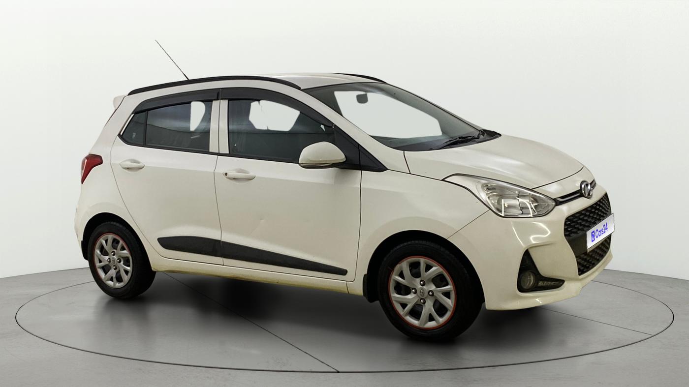 2019 Hyundai Grand i10 SPORTZ 1.2 KAPPA VTVT, Petrol, Manual, 31,898 km, Right Front Diagonal