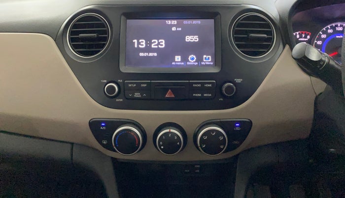 2017 Hyundai Grand i10 SPORTZ (O) 1.2 KAPPA VTVT, Petrol, Manual, 60,417 km, Air Conditioner