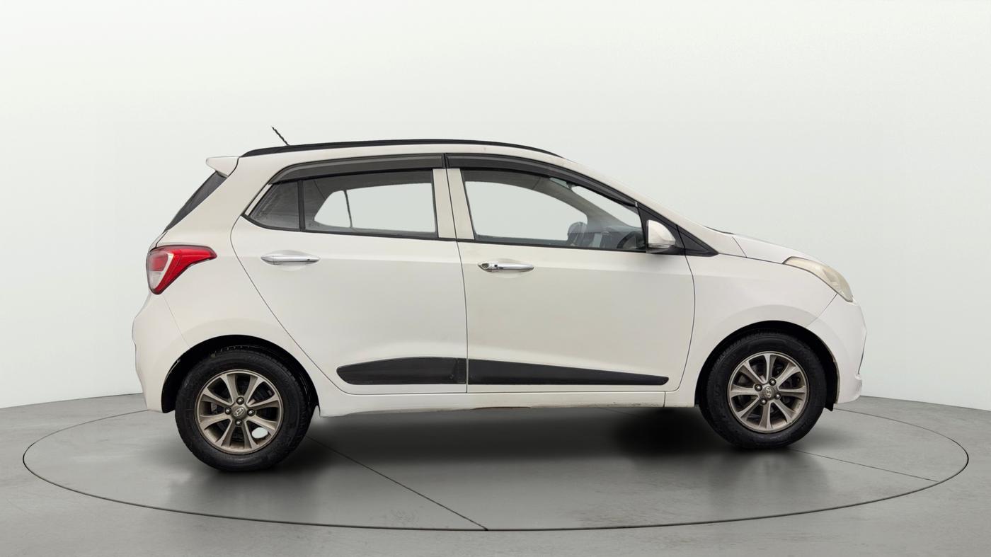 2014 Hyundai Grand i10 ASTA (O) 1.2 KAPPA VTVT, Petrol, Manual, 81,613 km, Right Side View