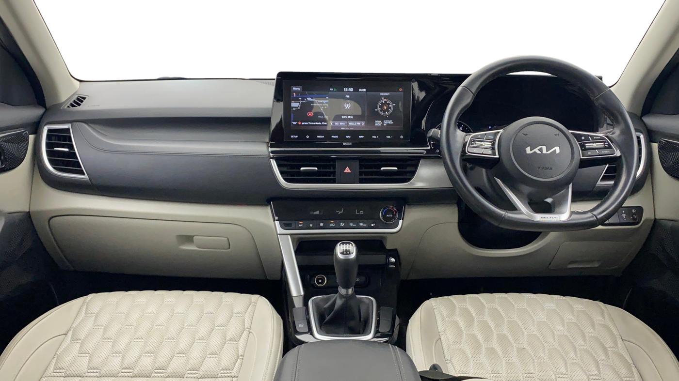 2022 KIA SELTOS HTX 1.5 PETROL, Petrol, Manual, 15,691 km, Dashboard