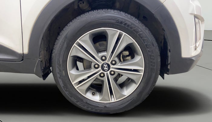 2016 Hyundai Creta SX PLUS  ANNIVERSARY EDITION 1.6 PETROL, Petrol, Manual, 41,701 km, Right Front Wheel