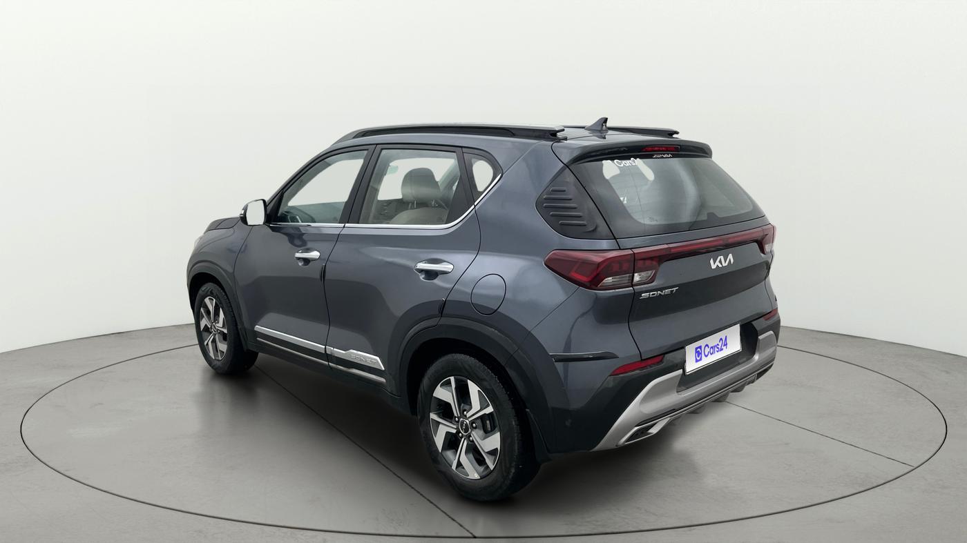 2021 KIA SONET HTX 1.5, Diesel, Manual, 48,554 km, Left Back Diagonal