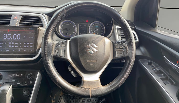 2021 Maruti S Cross ZETA AT 1.5, CNG, Automatic, 1,19,619 km, Steering Wheel Close Up