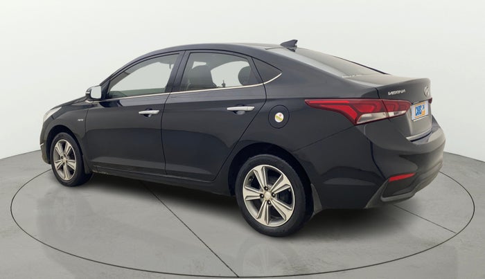 2019 Hyundai Verna 1.6 VTVT SX + AT, Petrol, Automatic, 40,950 km, Left Back Diagonal