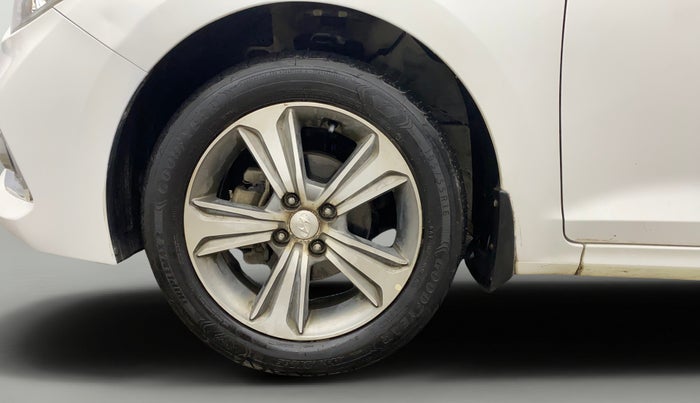 2019 Hyundai Verna 1.6 VTVT SX, Petrol, Manual, 57,949 km, Left Front Wheel