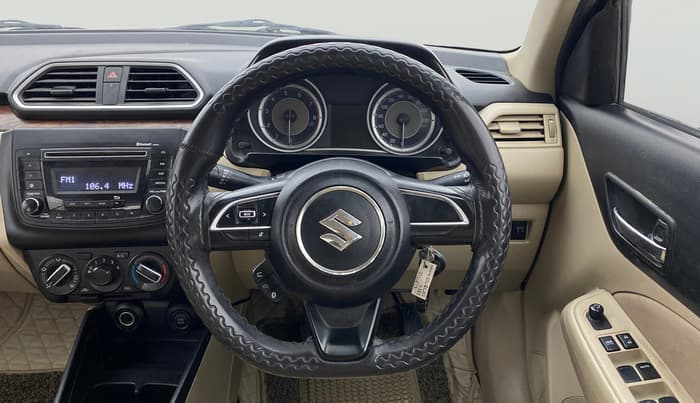 2019 Maruti Dzire VXI, Petrol, Manual, 86,564 km, Steering Wheel Close Up