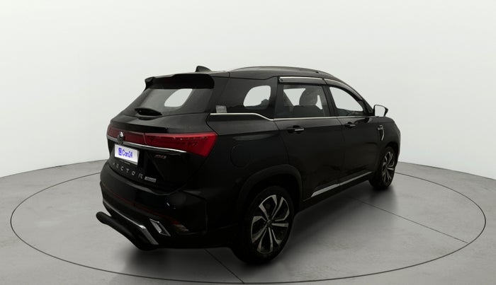 2023 MG HECTOR PLUS SAVVY PRO 1.5 TURBO CVT 7 STR, Petrol, Automatic, 62,175 km, Right Back Diagonal