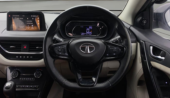 2021 Tata NEXON XZ PLUS PETROL SUNROOF, Petrol, Manual, 56,060 km, Steering Wheel Close Up