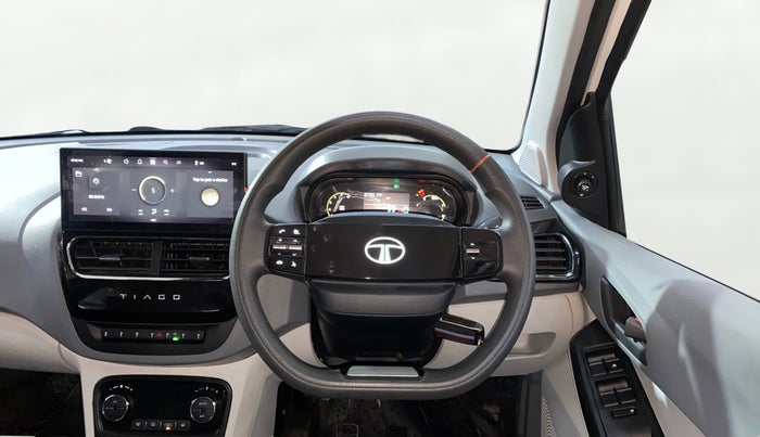 2025 Tata Tiago XZ iCNG, CNG, Manual, 3,607 km, Steering Wheel Close Up