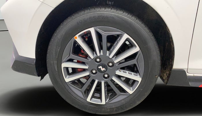 2021 Hyundai NEW I20 N LINE N8 1.0 TURBO GDI IMT DUAL TONE, Petrol, Manual, 33,844 km, Left Front Wheel