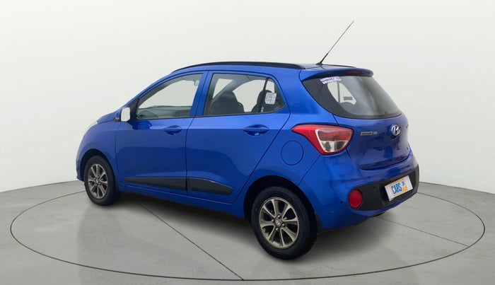 2017 Hyundai Grand i10 SPORTZ (O) 1.2 KAPPA VTVT, Petrol, Manual, 20,422 km, Left Back Diagonal