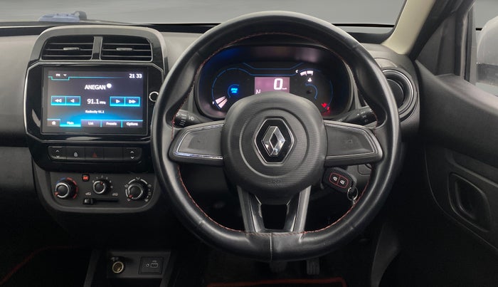 2022 Renault Kwid RXT 1.0 AMT, Petrol, Automatic, 56,209 km, Steering Wheel Close Up