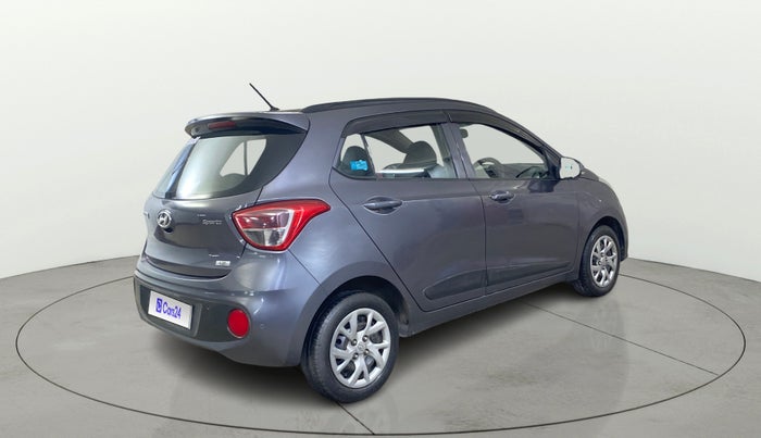 2019 Hyundai Grand i10 SPORTZ 1.2 KAPPA VTVT, Petrol, Manual, 44,241 km, Right Back Diagonal