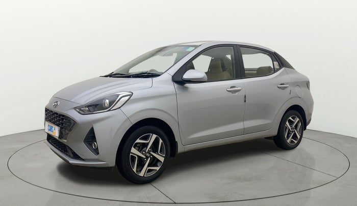2021 Hyundai AURA SX PLUS 1.2 AMT, Petrol, Automatic, 26,881 km, Left Front Diagonal