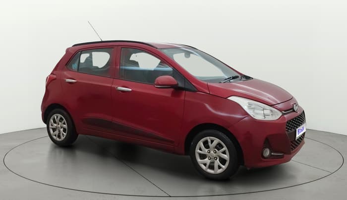 2018 Hyundai Grand i10 SPORTZ 1.2 KAPPA VTVT, Petrol, Manual, 91,901 km, Right Front Diagonal