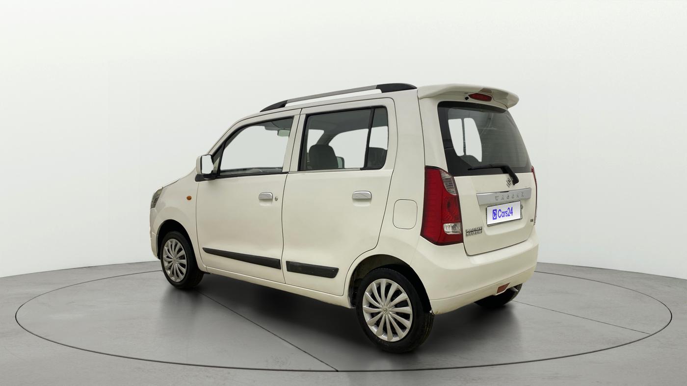 2015 Maruti Wagon R 1.0 VXI, CNG, Manual, 1,14,243 km, Left Back Diagonal