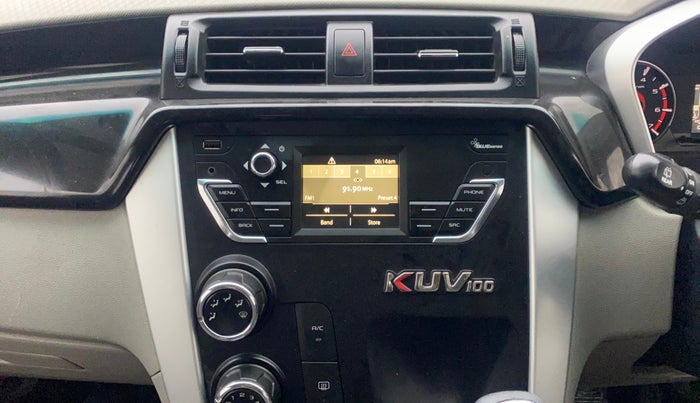 2016 Mahindra Kuv100 K6 6 STR, Petrol, Manual, 27,837 km, Air Conditioner