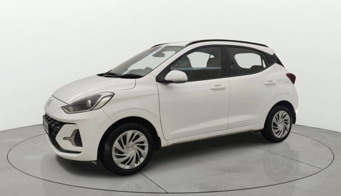 2024 Hyundai GRAND I10 NIOS SPORTZ AMT 1.2 KAPPA VTVT, Petrol, Automatic, 23,996 km, Left Front Diagonal