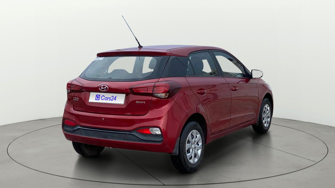 2018 Hyundai Elite i20 SPORTZ 1.2, Petrol, Manual, 75,861 km, Right Back Diagonal