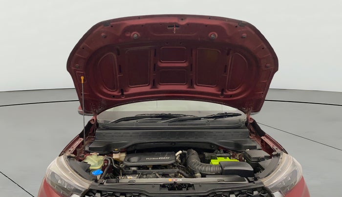 2020 KIA SONET HTX 1.0 IMT, Petrol, Manual, 17,607 km, Open Bonet