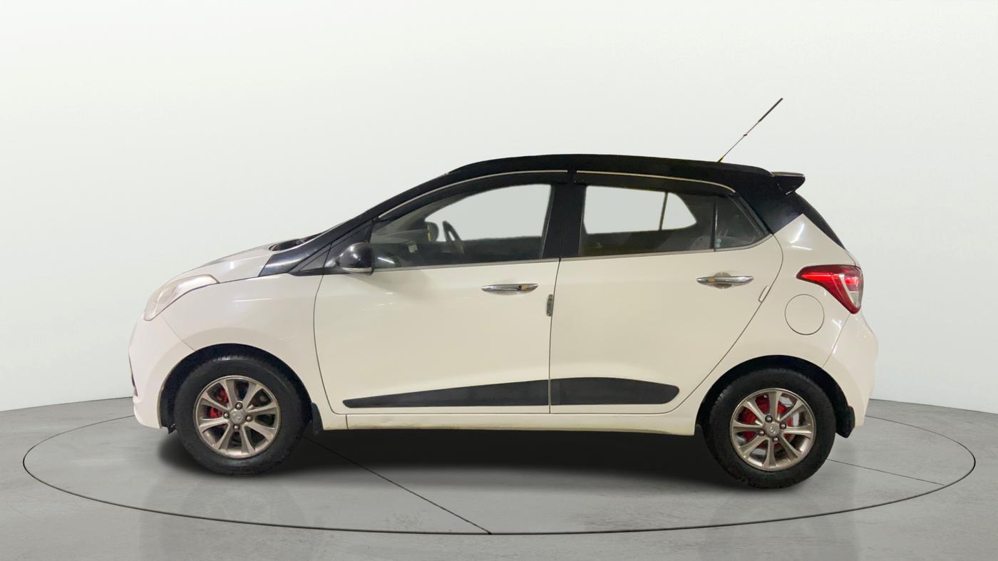 2016 Hyundai Grand i10 ASTA (O) AT 1.2 KAPPA VTVT, Petrol, Automatic, 52,189 km, Left Side
