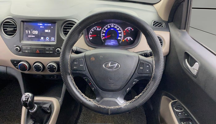 2018 Hyundai Grand i10 SPORTZ U2 1.2 CRDI, Diesel, Manual, 1,13,537 km, Steering Wheel Close Up