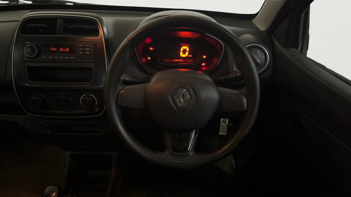 2018 Renault Kwid RXL, Petrol, Manual, 62,563 km, Steering Wheel Close Up