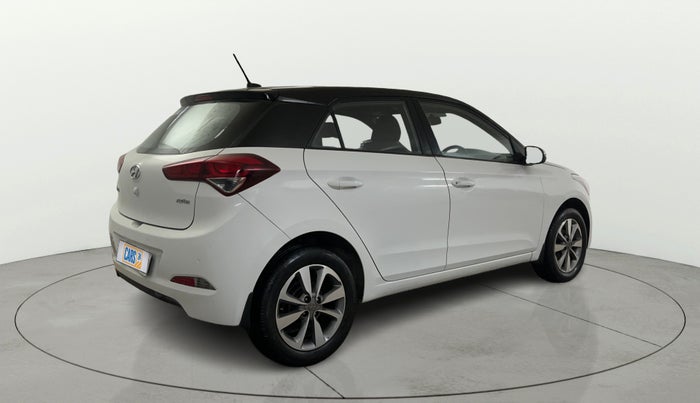 2017 Hyundai Elite i20 ASTA 1.2 DUAL TONE, Petrol, Manual, 37,046 km, Right Back Diagonal