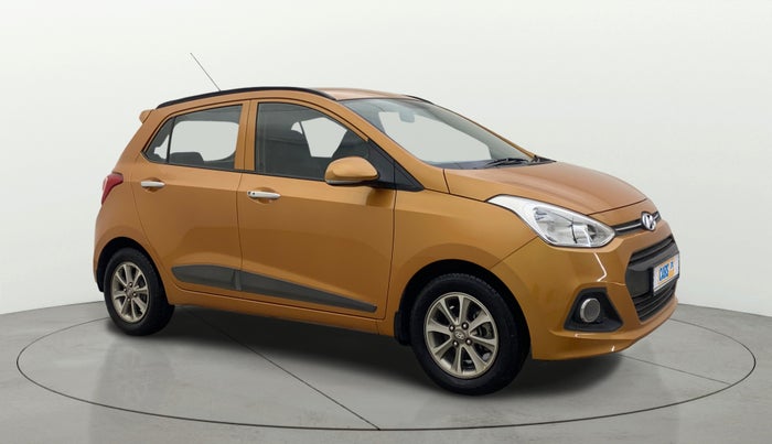 2015 Hyundai Grand i10 ASTA (O) 1.2 KAPPA VTVT, Petrol, Manual, 20,489 km, Right Front Diagonal