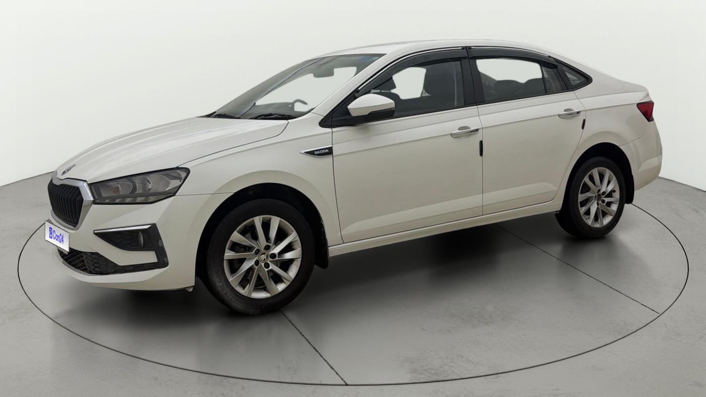 2022 Skoda SLAVIA AMBITION 1.0L TSI AT, Petrol, Automatic, 39,182 km, Left Front Diagonal