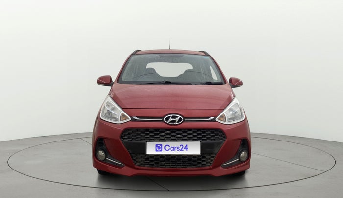 2018 Hyundai Grand i10 SPORTZ AT 1.2 KAPPA VTVT, CNG, Automatic, 89,847 km, Front