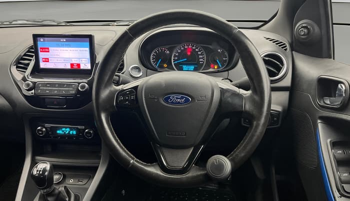 2019 Ford New Figo TITANIUM BLU 1.2 PETROL, Petrol, Manual, 82,960 km, Steering Wheel Close Up