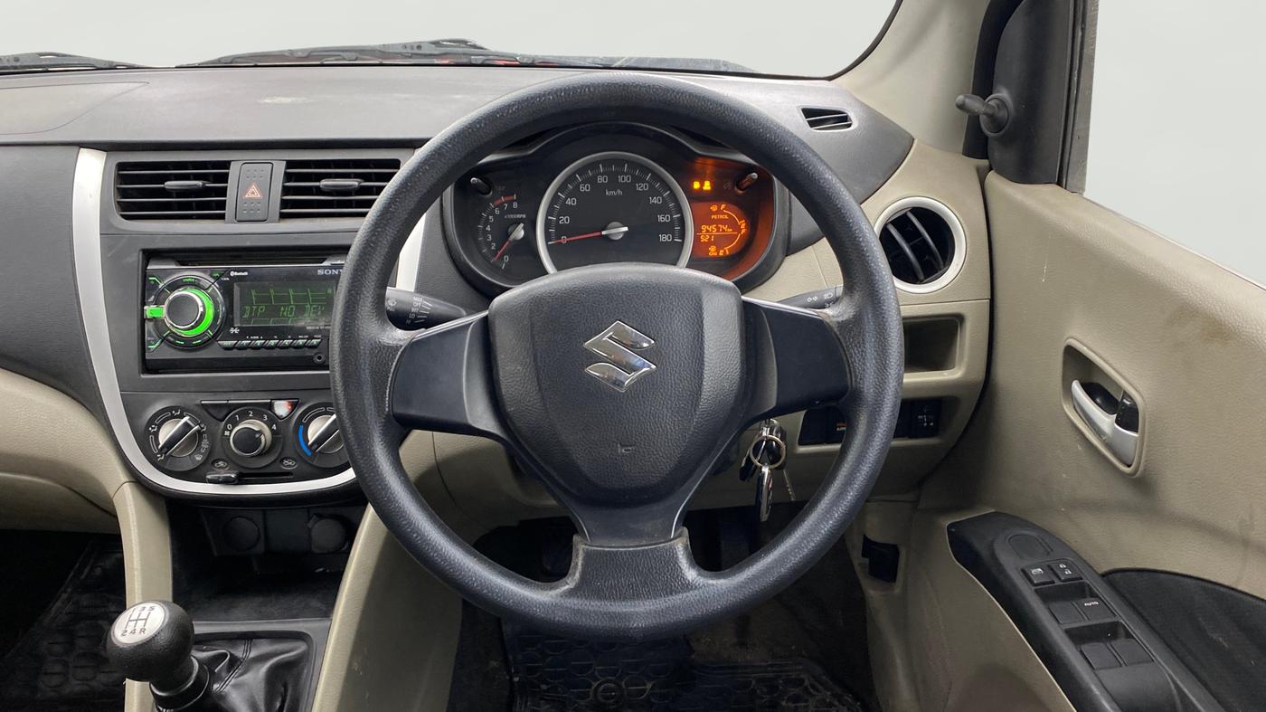 2015 Maruti Celerio VXI CNG, CNG, Manual, 94,564 km, Steering Wheel Close Up