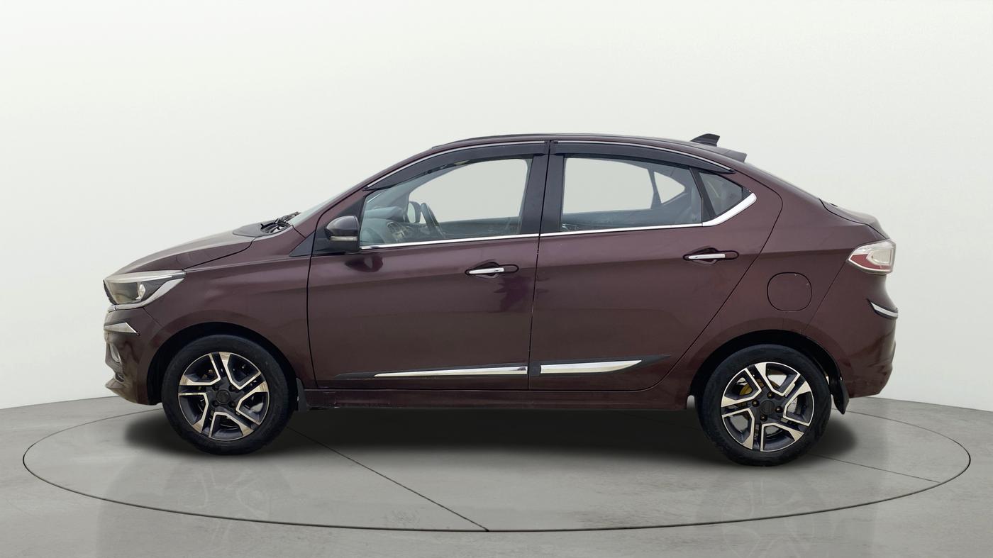 2021 Tata TIGOR XZ PLUS PETROL, CNG, Manual, 1,04,604 km, Left Side